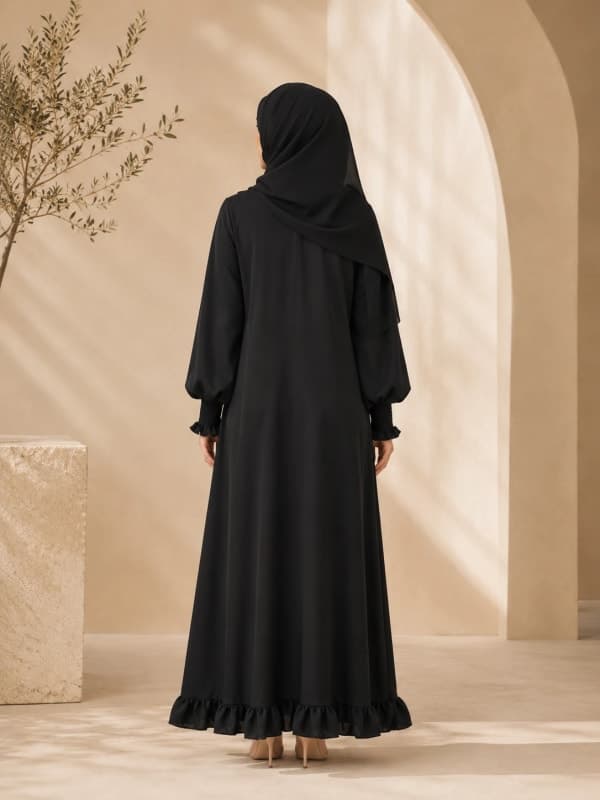 Mehrmah Frill Abaya - alternate view